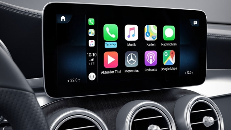 mercedes glc coupe smartphone