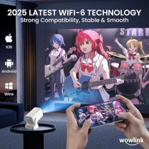 proyector wowlink w206 wifi 6
